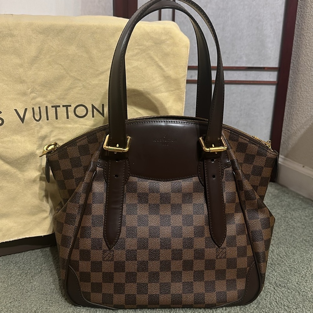 Louis Vuitton MM Verona Damier Ebene Bag